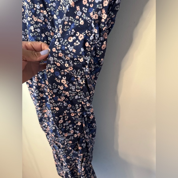 Short Sleeve T-Shirt Midi Maternity Dress - Isabel Maternity Size M Floral - Picture 9 of 9